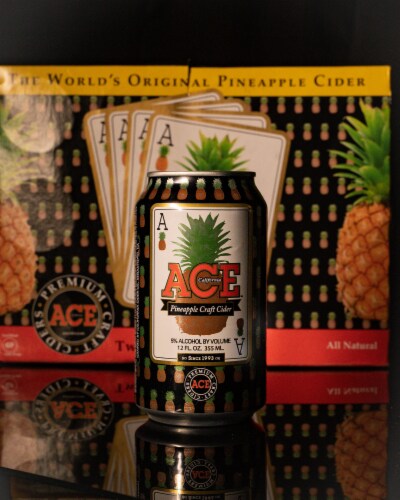Ace Pineapple Cider Perspective: left