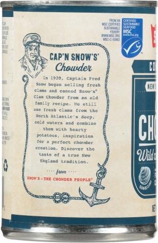 Snow's® New England Style Condensed Clam Chowder Perspective: left