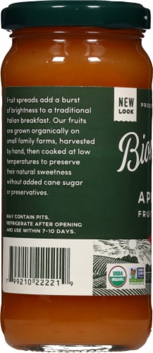 Bionaturae® Organic Apricot Fruit Spread Perspective: left