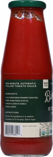 Bionaturae Organic Strained Tomatoes Perspective: left