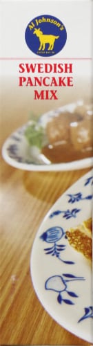 Al Johnson's Swedish Pancake Mix Perspective: left