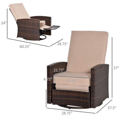 Rattan recliners sales