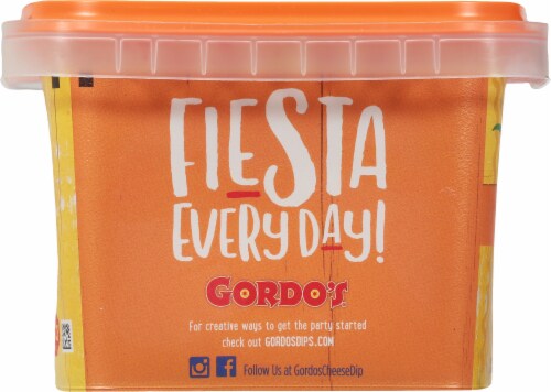 Gordo's® Homestyle Recipie Queso Dip Perspective: left