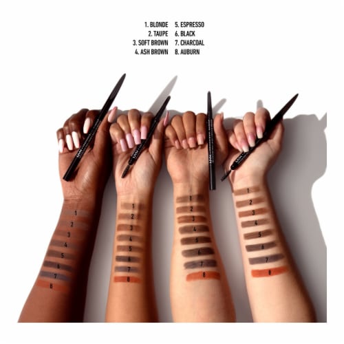 NYX Professional Makeup Precision Eyebrow Pencil 1 Blonde Perspective: left