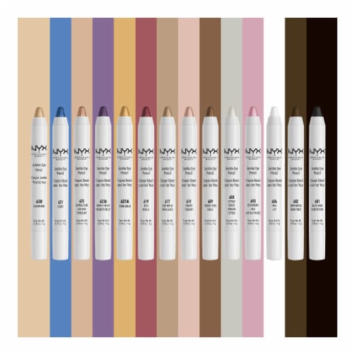 NYX Professional Makeup Jumbo Eye Pencil Stick 608 Cottage Cheese Perspective: left