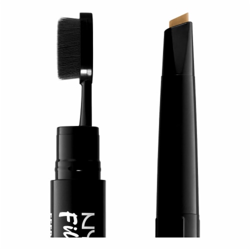 NYX Professional Makeup Fill + Fluff Eyebrow Pencil 1 Blonde Perspective: left