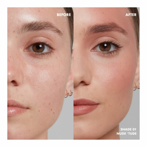 NYX Professional Makeup Sweet Cheeks Soft Cheek Tint 01 Nude Tude Perspective: left