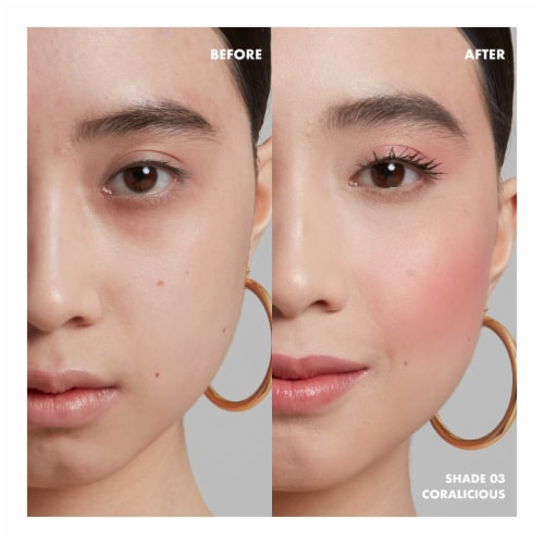 NYX Professional Makeup Sweet Cheeks Soft Cheek Tint 03 Coralicious Perspective: left