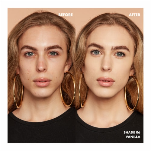 NYX Professional Makeup Total Control Pro Drop Foundation 6 Vanilla Perspective: left