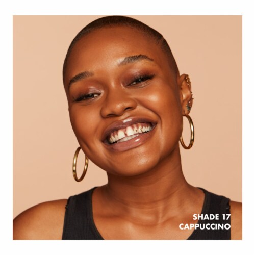 NYX Professional Makeup Total Control Pro Drop Foundation 17 Cappuccino Perspective: left