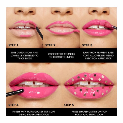 NYX Professional Makeup Shine Loud Lip Color 18 On A Mission Perspective: left
