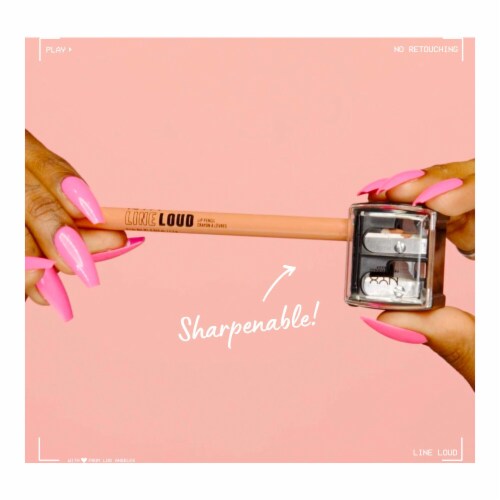 NYX Professional Makeup Line Loud Evil Genius Lip Liner Perspective: left