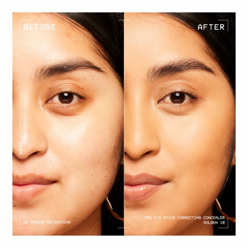 NYX Professional Makeup Pro Fix Stick Correcting Concealer 10 Golden Perspective: left