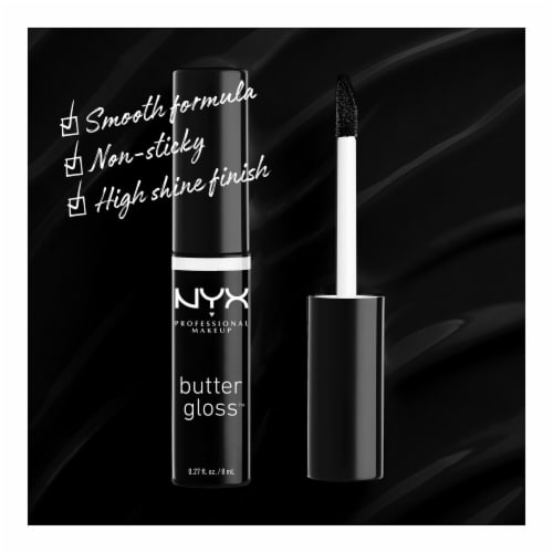 NYX Professional Makeup Butter Gloss 55 Licorice Perspective: left