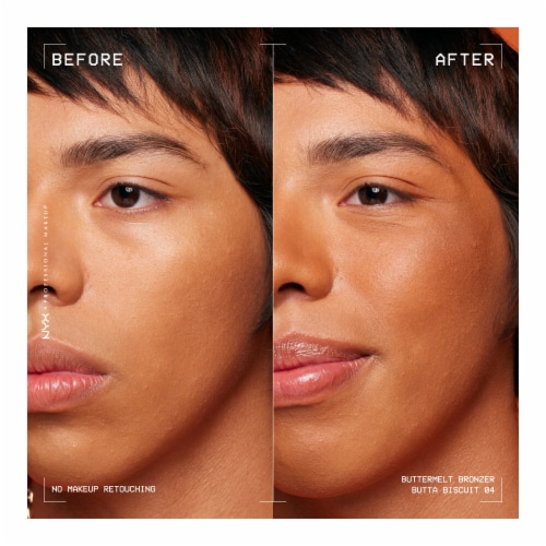 NYX Professional Makeup Buttermelt Bronzer 04 Butta Biscuit Perspective: left