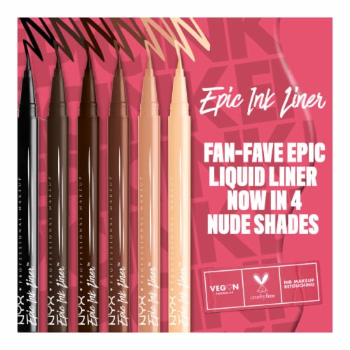 NYX Professional Makeup Epic Ink Liner Waterproof 05 Graham Cracker Perspective: left