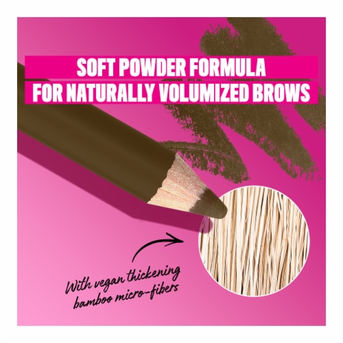 NYX Professional Makeup Powder Louder Brow Pencil 02 Taupe Perspective: left
