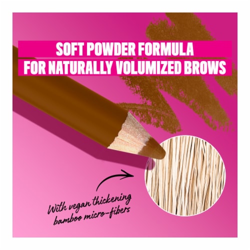 NYX Professional Makeup Powder Louder Brow Pencil 03 Auburn Perspective: left