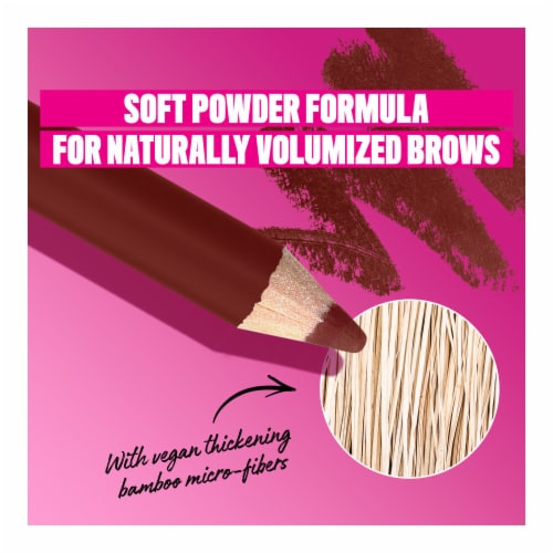 NYX Professional Makeup Powder Louder Brow Pencil 04 Black Cherry Perspective: left