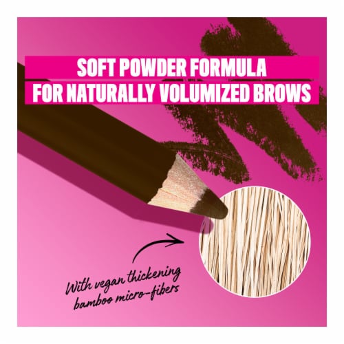 NYX Professional Makeup Powder Louder Brow Pencil 06 Ash Brown Perspective: left