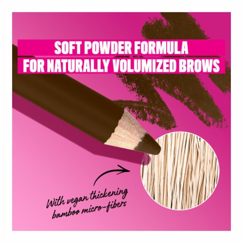 NYX Professional Makeup Powder Louder Brow Pencil 07 Espresso Perspective: left
