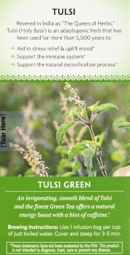 Organic India­™ Tulsa Green Tea Perspective: left