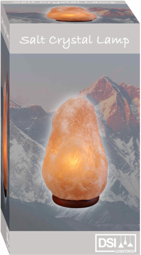 DSI Salt Pillar Crystal Lamp Perspective: left