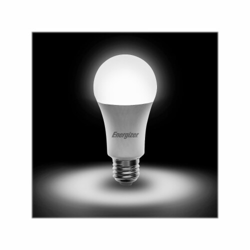 Energizer Connect Smart LED Bulb White and Multi-Color A19 (EAC2-1002-RGB) ENRGA19RGBWHT Perspective: left