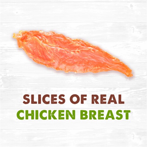 Waggin' Train® Limited Ingredient Grain Free Chicken Jerky Tenders Dog Treats Perspective: left
