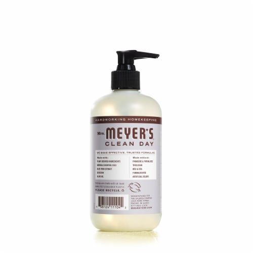 Mrs. Meyer's Clean Day Lavender Scent Liquid Hand Soap Perspective: left