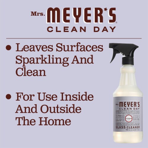 Mrs. Meyer's Clean Day Lavender Glass Cleaner Perspective: left