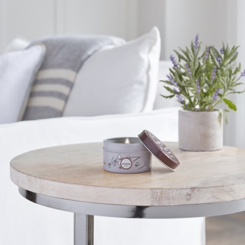 MRS MEYERS CLEAN DAY Scented Soy Candle Lavender Perspective: left