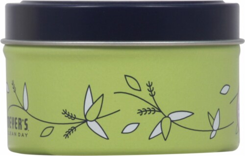 Mrs. Meyer's Clean Day Lemon Verbena Scent Tin Candle Perspective: left