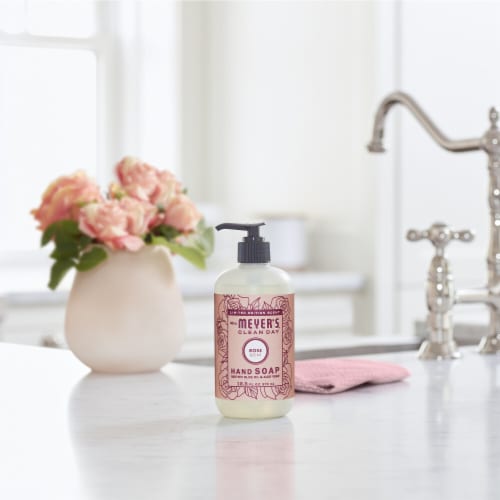MRS MEYERS CLEAN DAY Liquid Hand Soap Rose Perspective: left