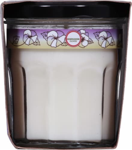 Mrs. Meyers® Clean Day Compassion Flower Scented Soy Candle Perspective: left