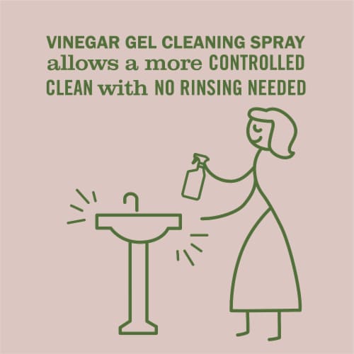 Mrs. Meyer’s Vinegar Gel Cleaning Spray, Apple Blossom Perspective: left