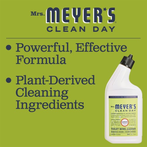 Mrs. Meyer’s Clean Day Toilet Bowl Cleaner, Lemon Verbena Perspective: left