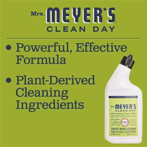 Mrs. Meyer’s Clean Day Toilet Bowl Cleaner, Lemon Verbena Perspective: left