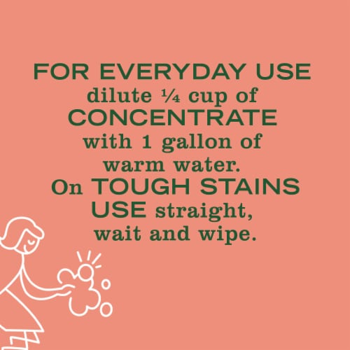 Mrs. Meyer's Clean Day Geranium Multi-Surface Cleaner Concentrate Perspective: left