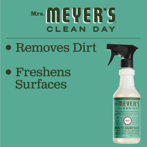 Mrs. Meyer's Clean Day Multi Surface Cleaner, Basil Perspective: left