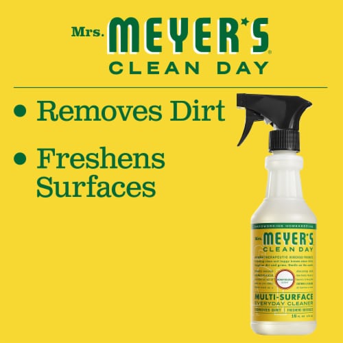 Mrs. Meyer's Clean Day Multi Surface Cleaner, Honeysuckle Perspective: left