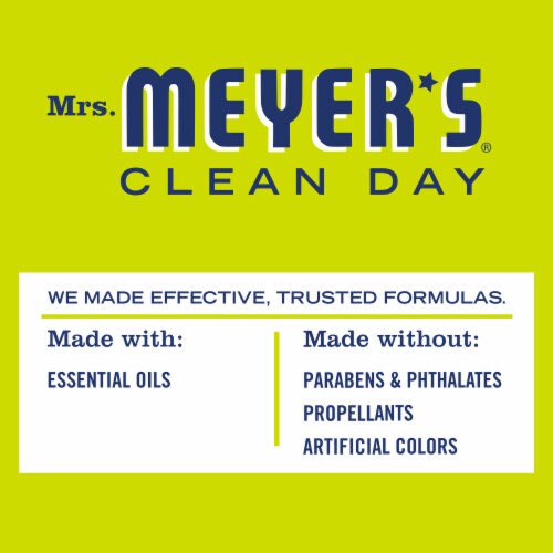 Mrs. Meyer's Clean Day Lemon Verbena Room Freshener Perspective: left