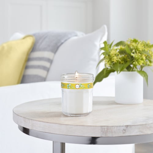 MRS MEYERS CLEAN DAY Scented Soy Candle Honeysuckle Perspective: left