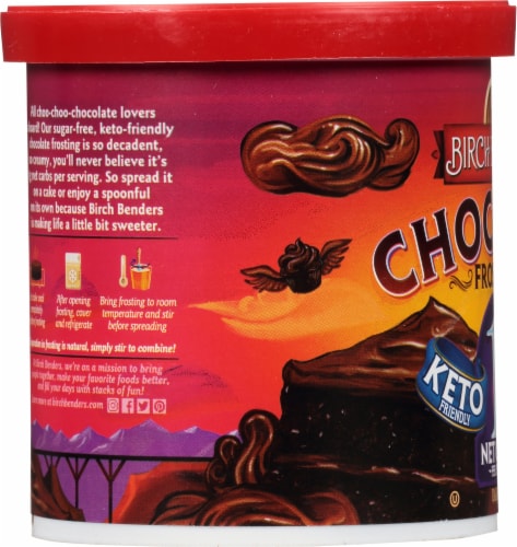 Birch Benders® Keto Chocolate Frosting Perspective: left