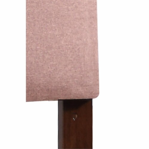 Glory Furniture Super Nova Fabric Upholstered Full Headboard in Brown Perspective: left