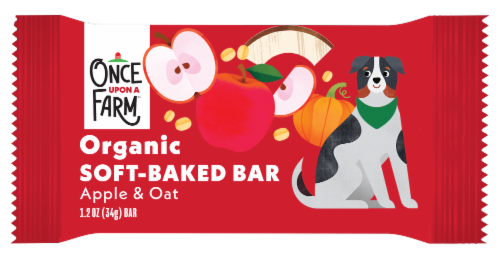 Once Upon a Farm™ Apple & Oat Soft-Baked Bars Perspective: left