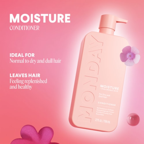 MONDAY Moisture + Hyaluronic Acid Conditioner Perspective: left