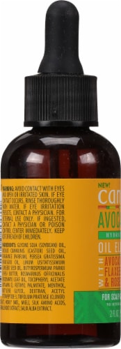 Cantu® Avocado Hydrating Hair Oil Elixir Perspective: left