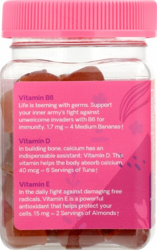 Hello Bello™ Organic Women's Multi Vitamin Dietary Supplement Perspective: left