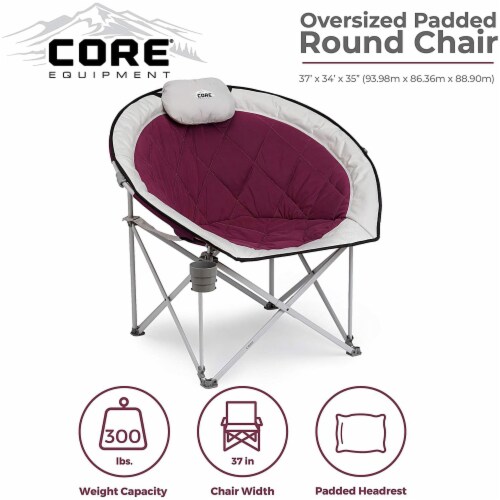 Fold out sales circle chair
